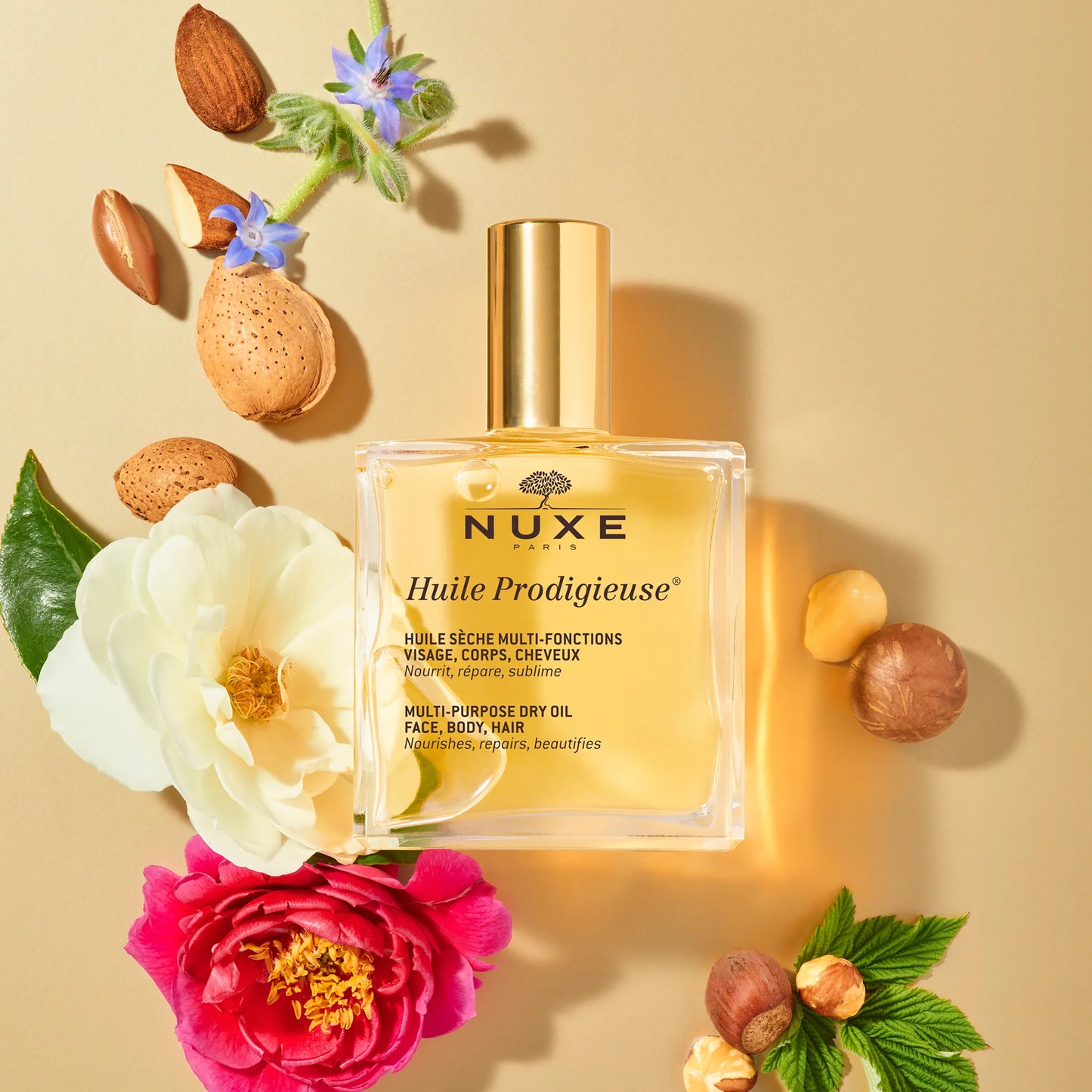 Nuxe Huile Prodigieuse® - Olio secco per viso, corpo e capelli